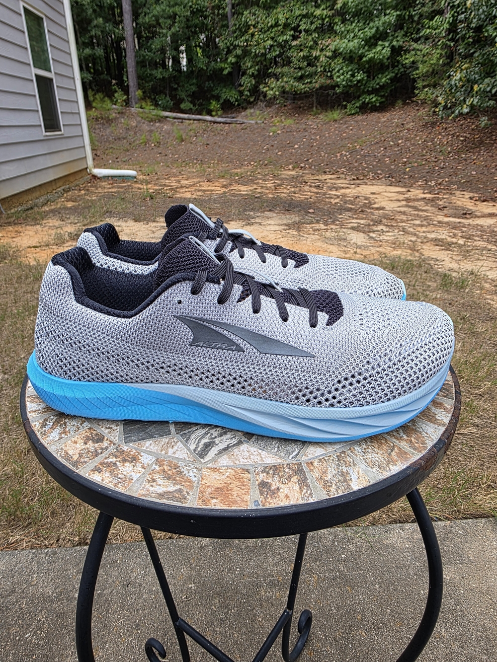Altra Escalante Racer ALOA85NG242 Grey/Blue Running Shoes Sneakers Men Size 11